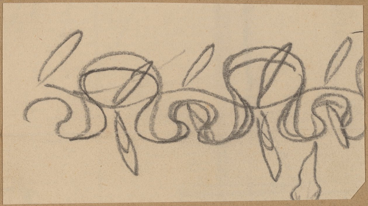 Étude pour un motif de bordure - Charles Sprague Pearce