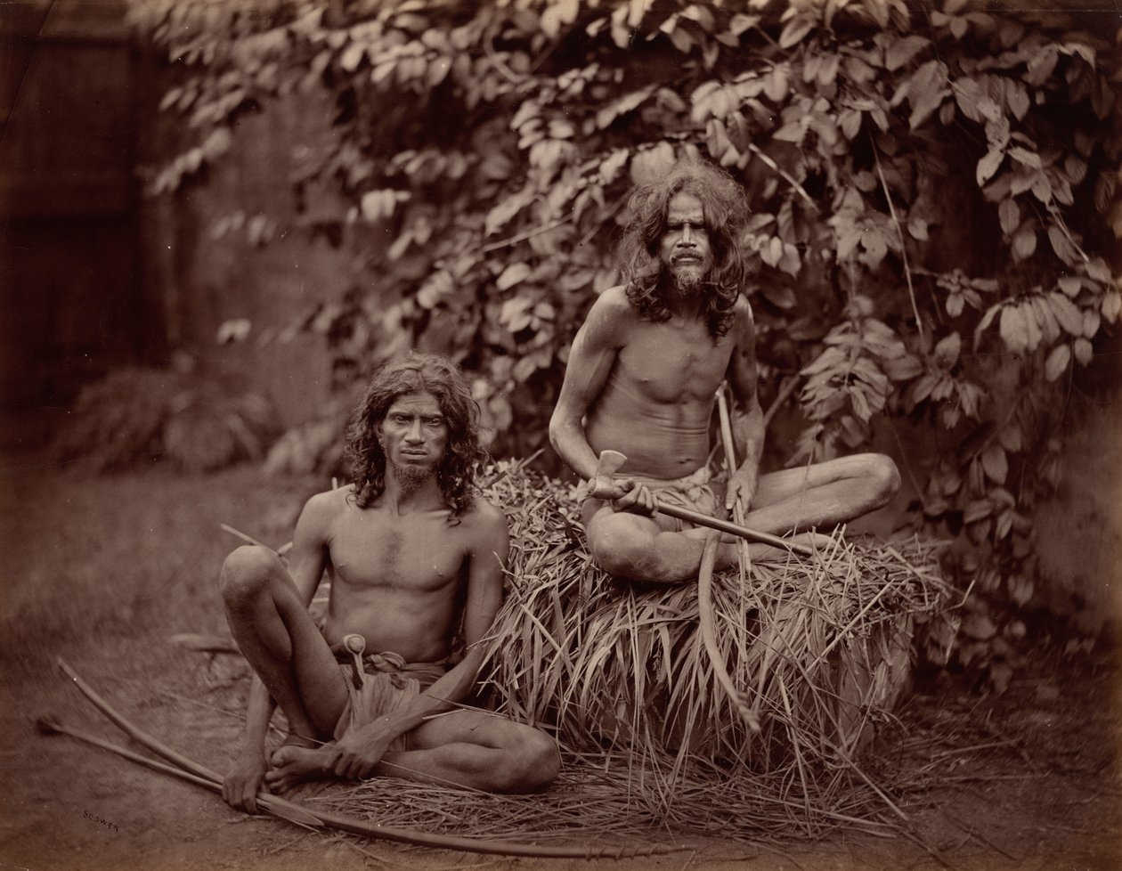 Veddahs, c. 1870 (photo) - Charles T Scowen & Co