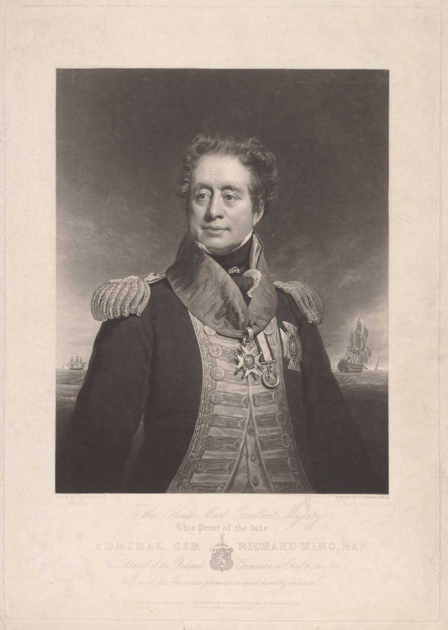 Amiral Sir Richard King - Charles Turner
