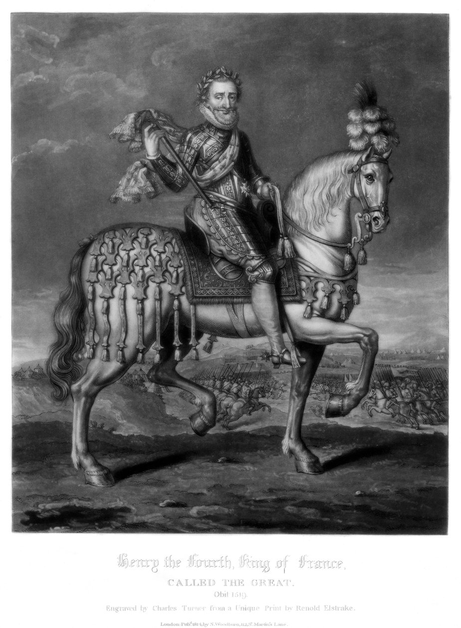 Henri IV, roi de France, 1816 - Charles Turner