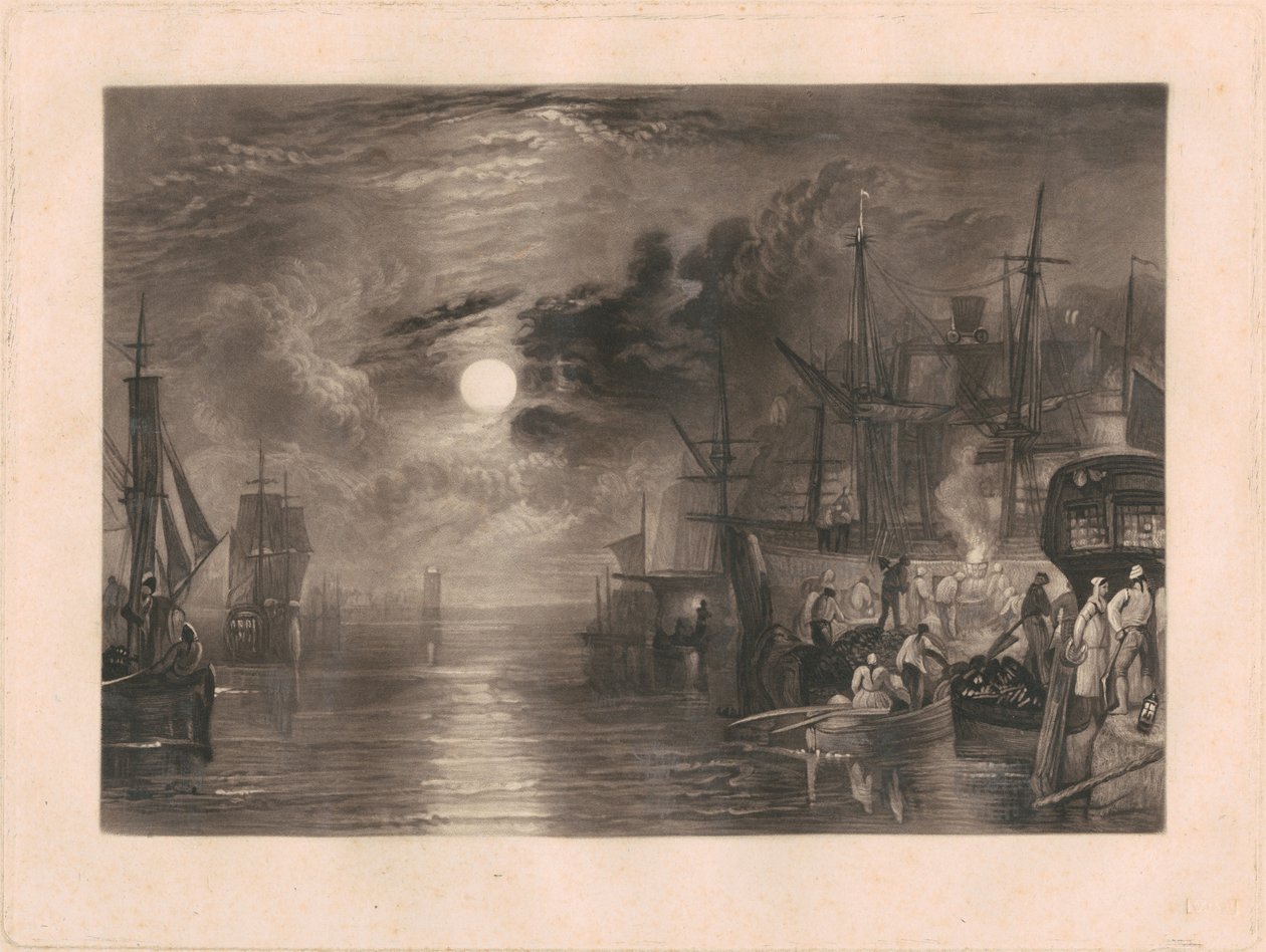 Les boucliers sur la rivière Tyne - Charles Turner