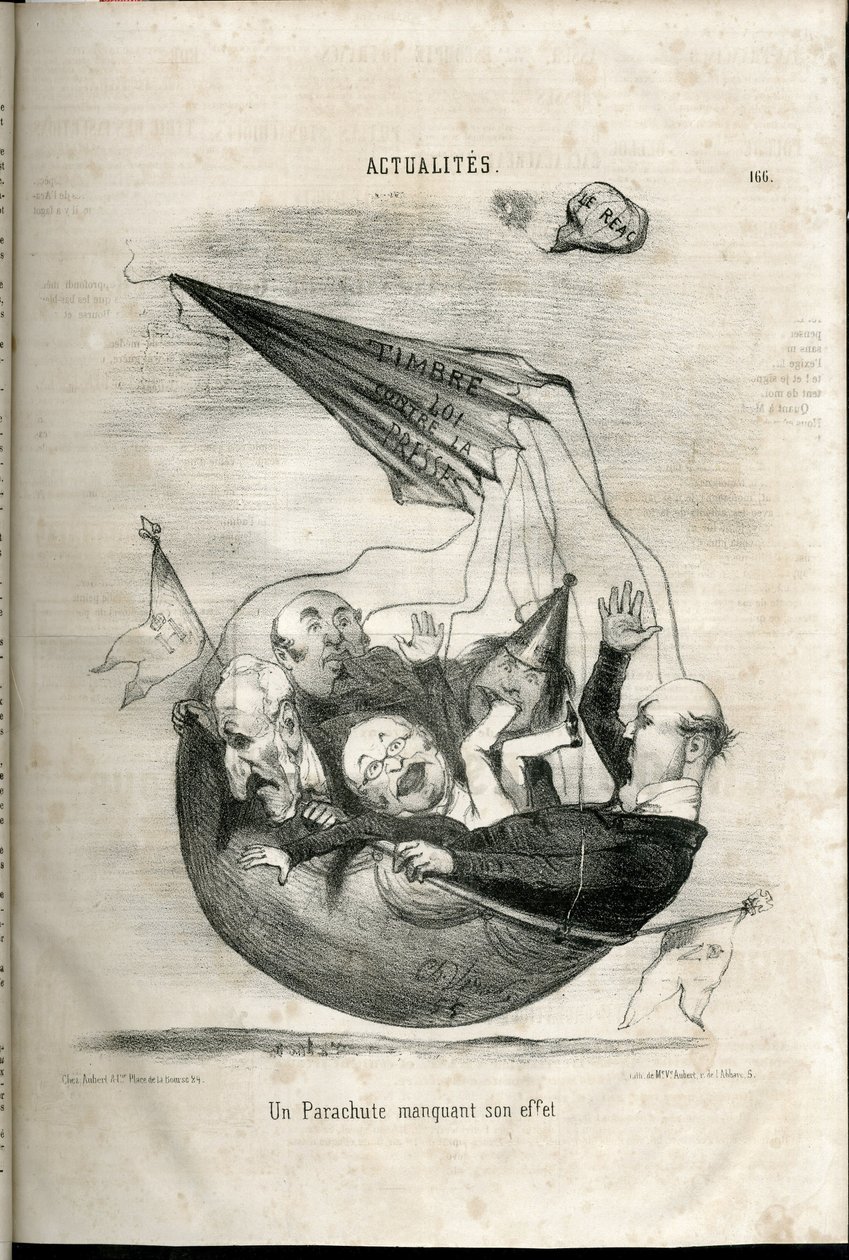 Illustration par Charles Vernier (? -1887) dans Le Charivari - Charles Vernier