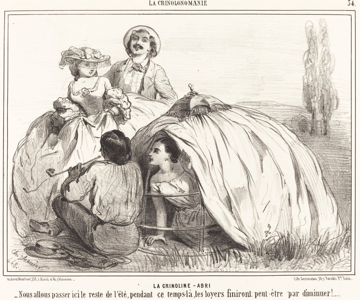 La Crinoline-Abri - Charles Vernier