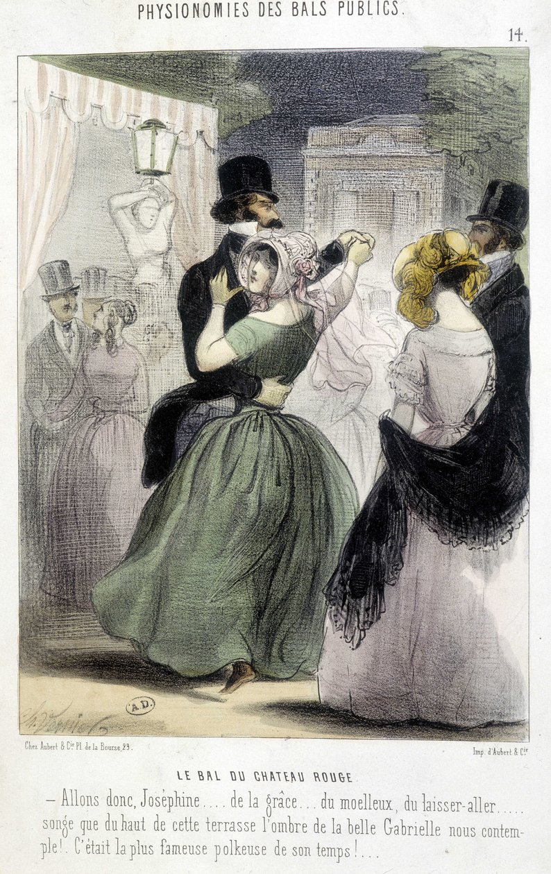Promenade populaire de Paris : le bal du Château rouge - Charles Vernier