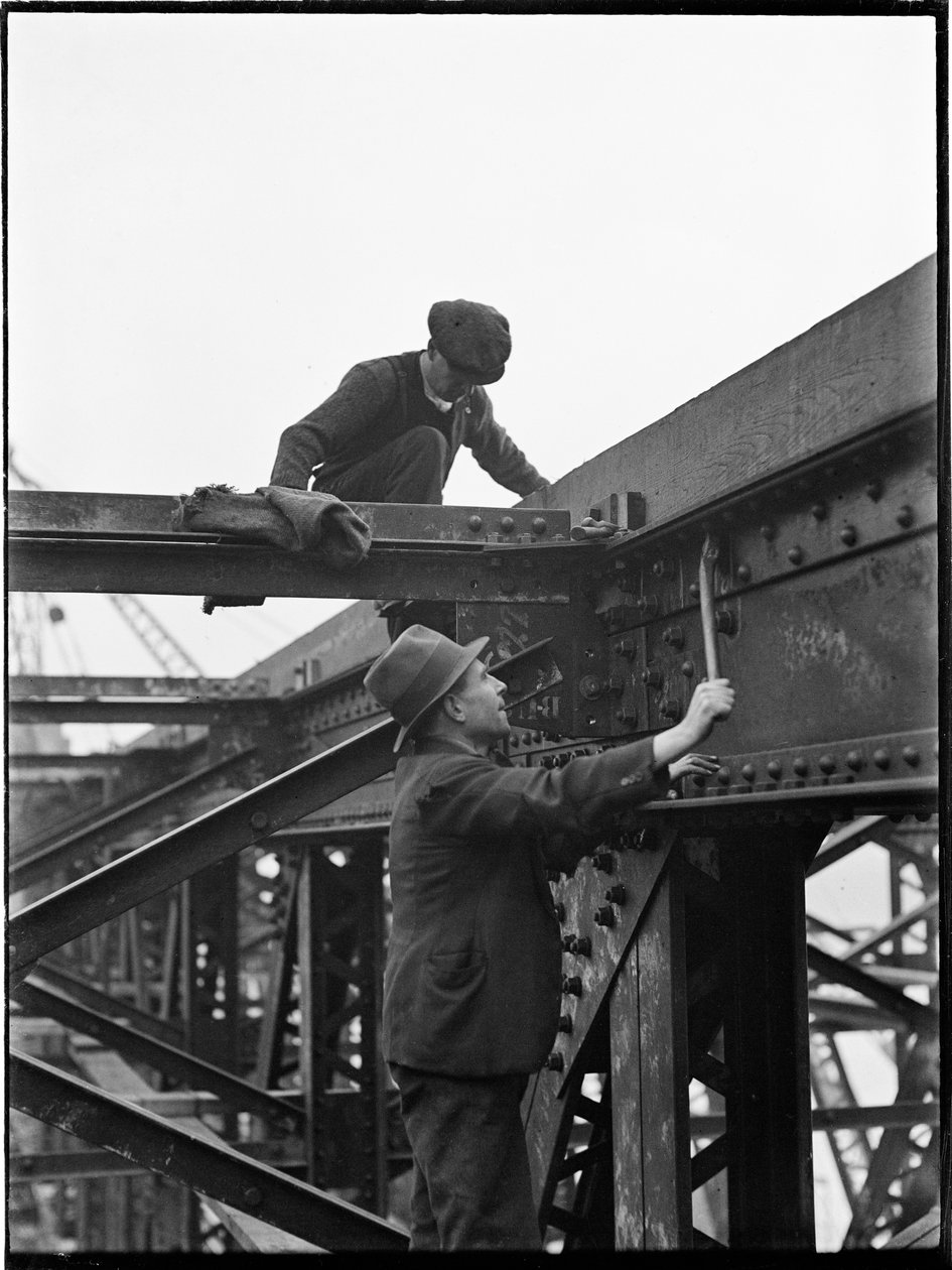 Démolition du pont de Waterloo, Lambeth, Greater London Authority, 1936. - Charles William Prickett