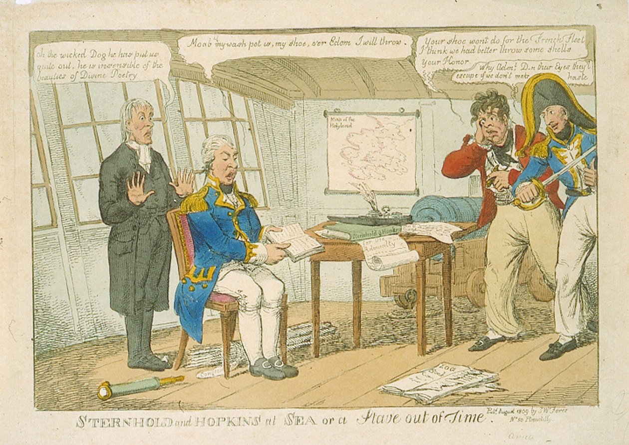 Sternhold et Hopkins en mer ou une strophe hors du temps, 1809 - Charles Williams