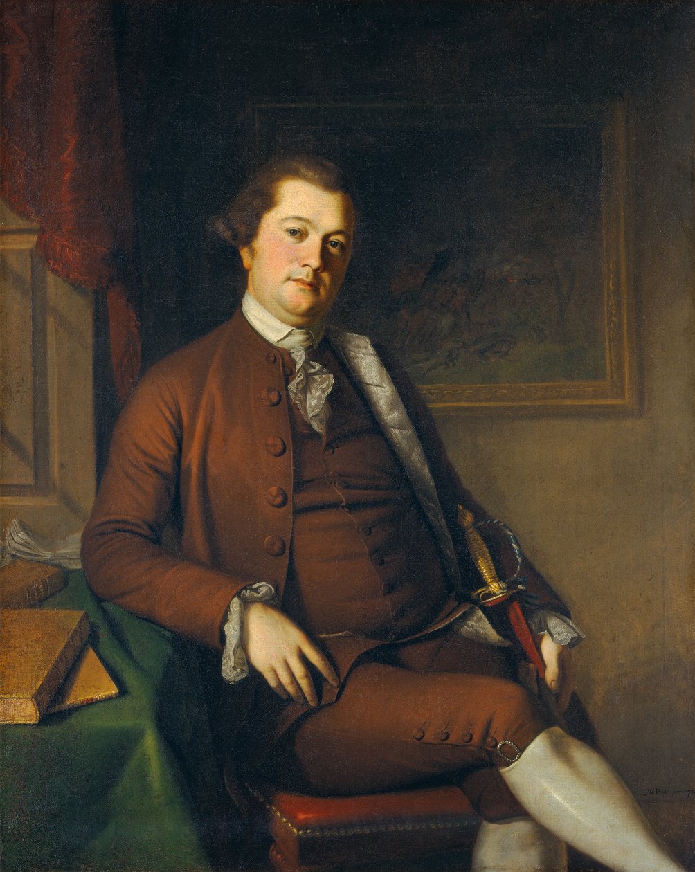 John Philip de Haas - Charles Willson Peale