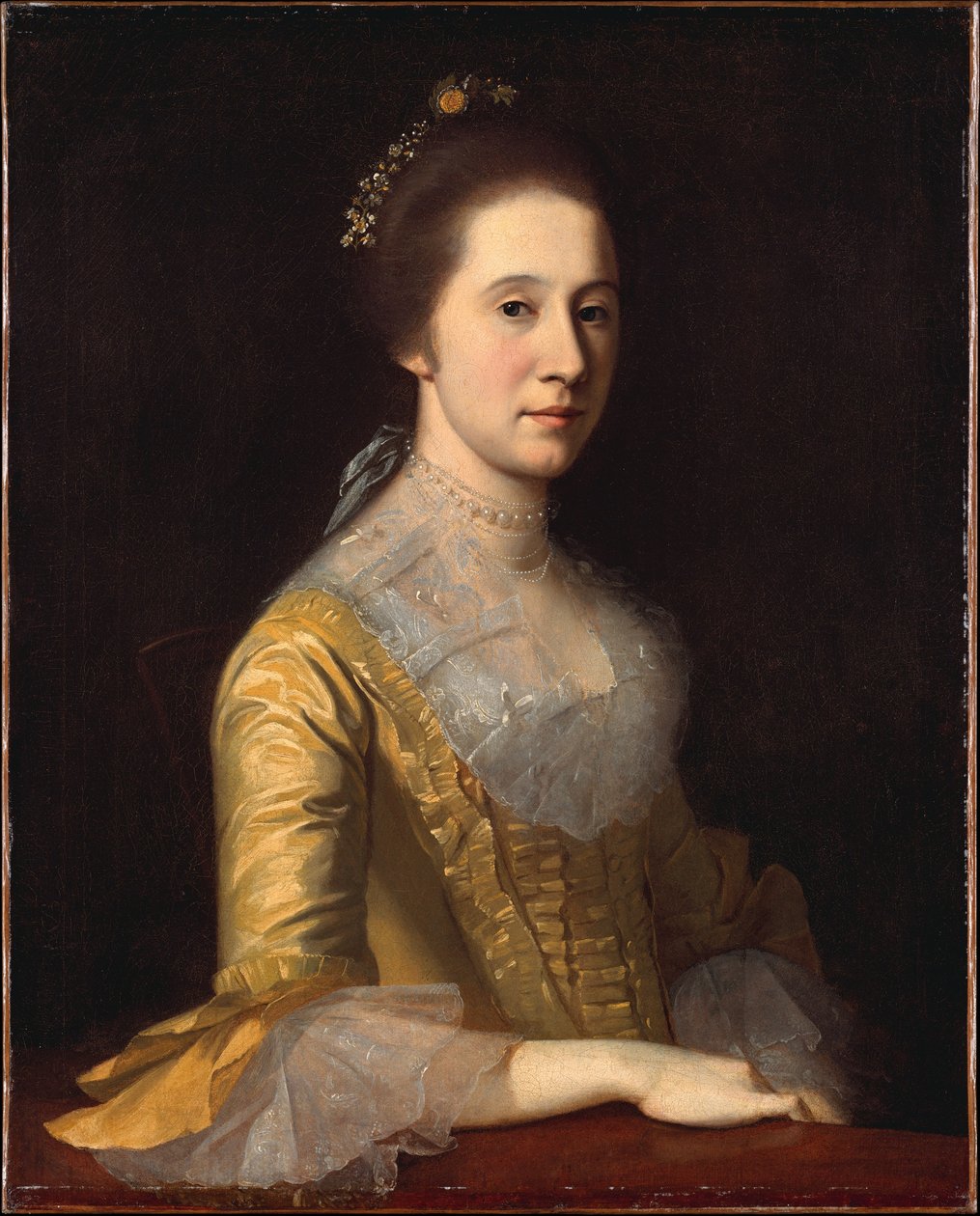 Margaret Strachan, Mme Thomas Harwood - Charles Willson Peale