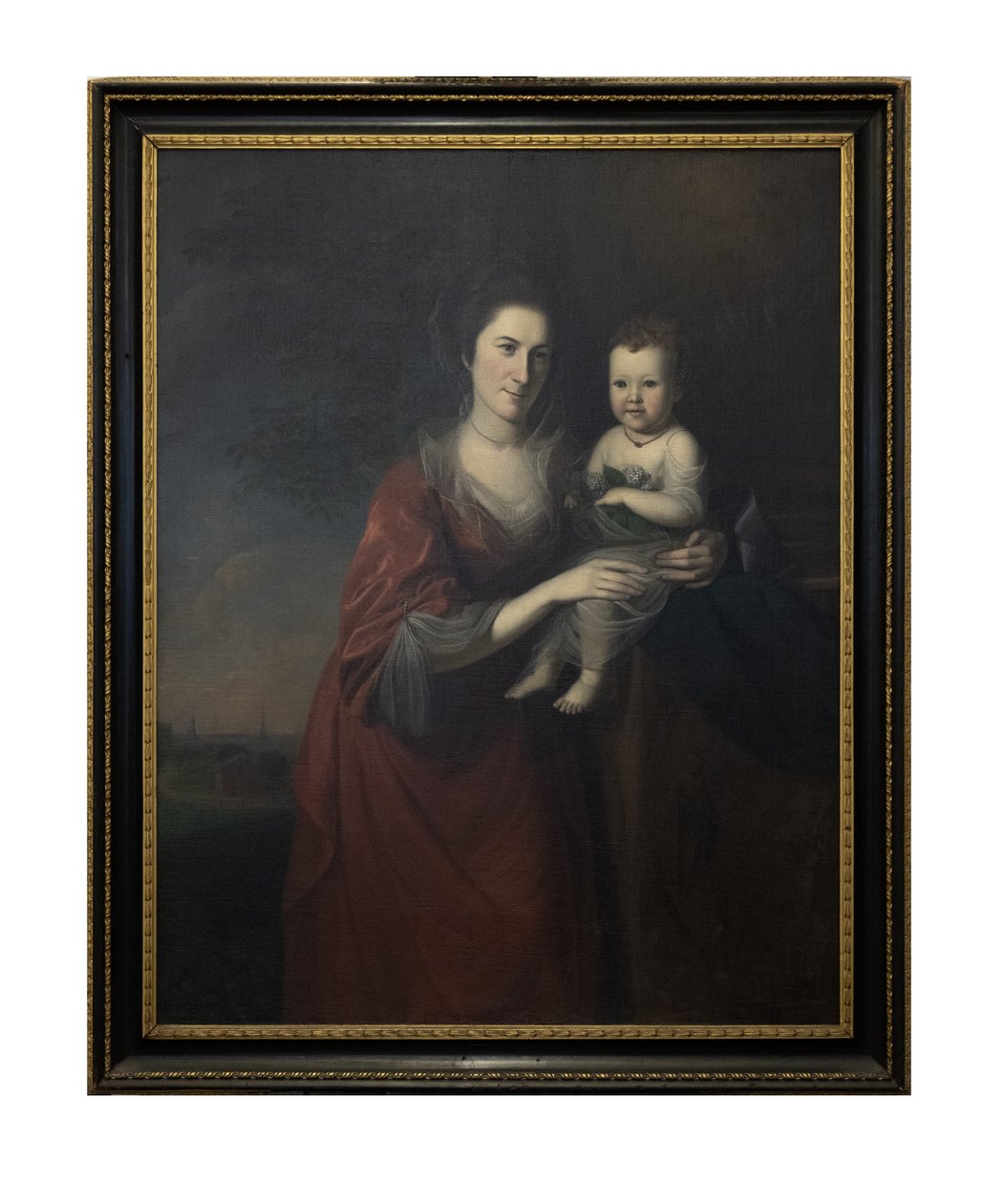 Mme Mary Norris Dickinson et sa fille - Charles Willson Peale