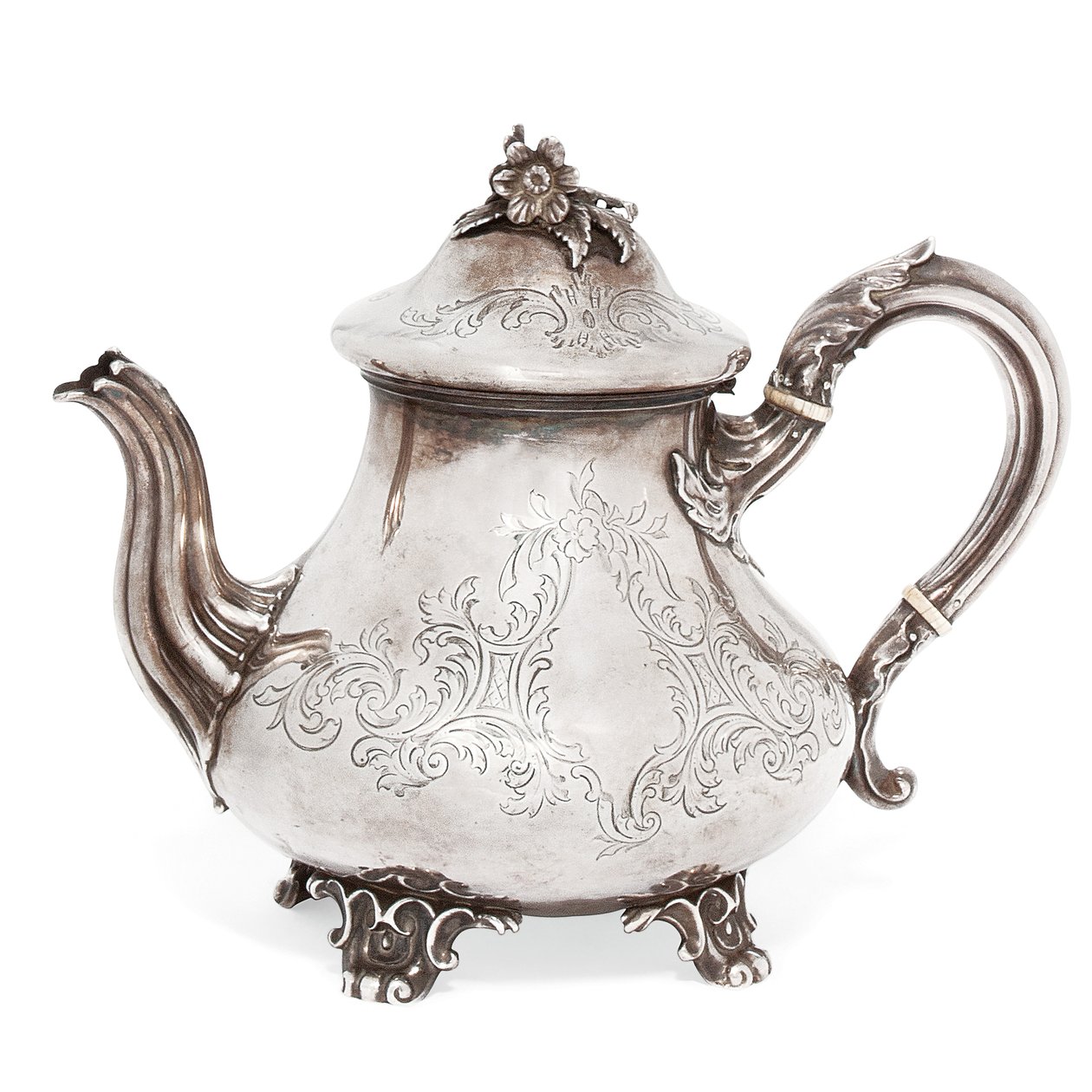 Théière victorienne, 1849 - Charles and Storer Reily