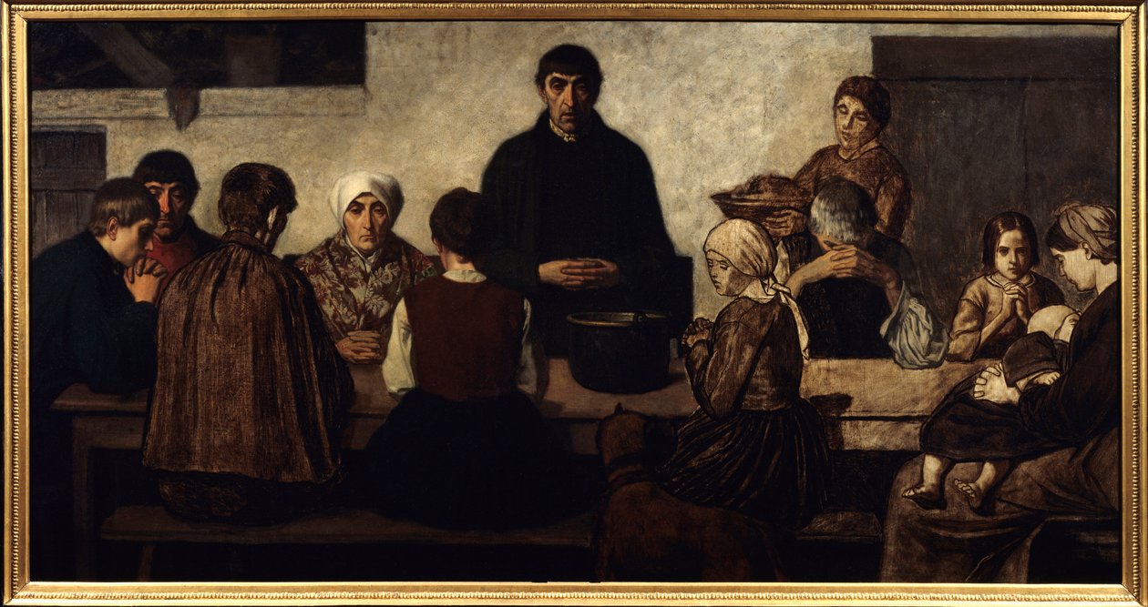 Bénédicité - Charles de  Groux