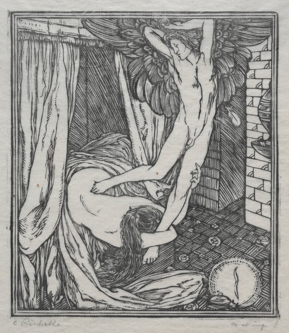 De Cupidinis et Psyches amoribus : La fuite de Cupidon - Charles de Sousy Ricketts