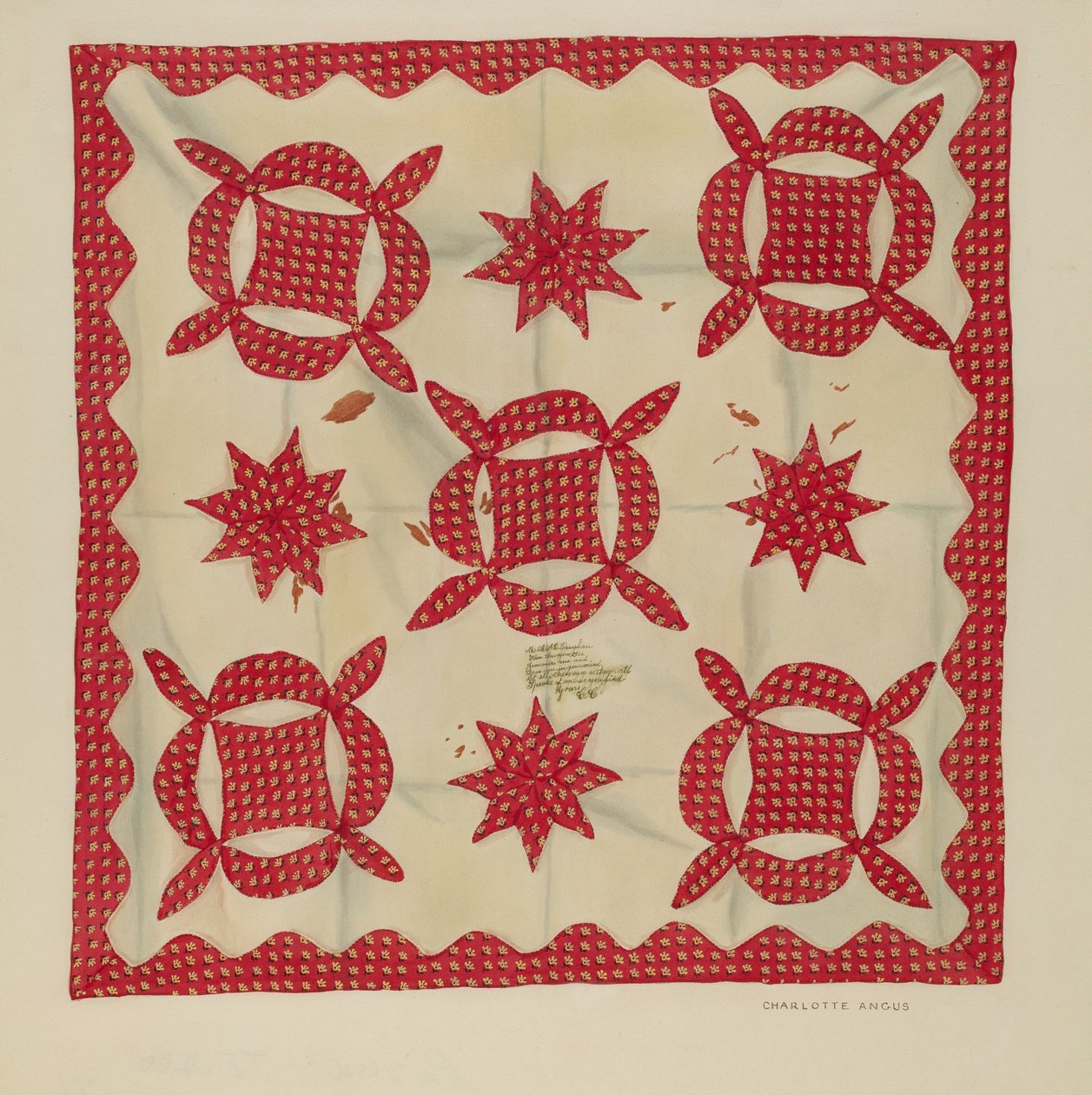Couverture de berceau - Charlotte Angus
