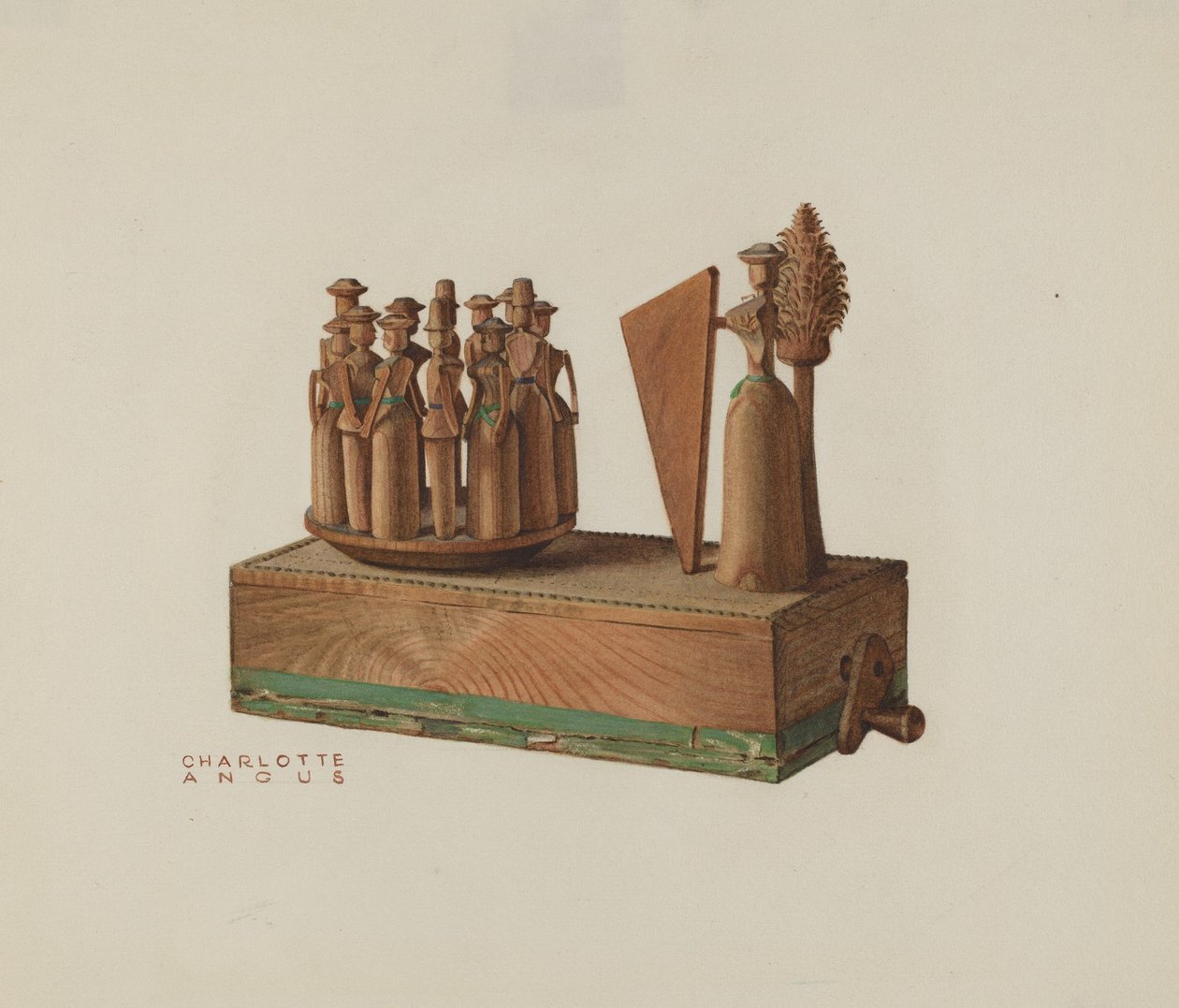 Boîte à Musique Allemande de Pennsylvanie - Charlotte Angus