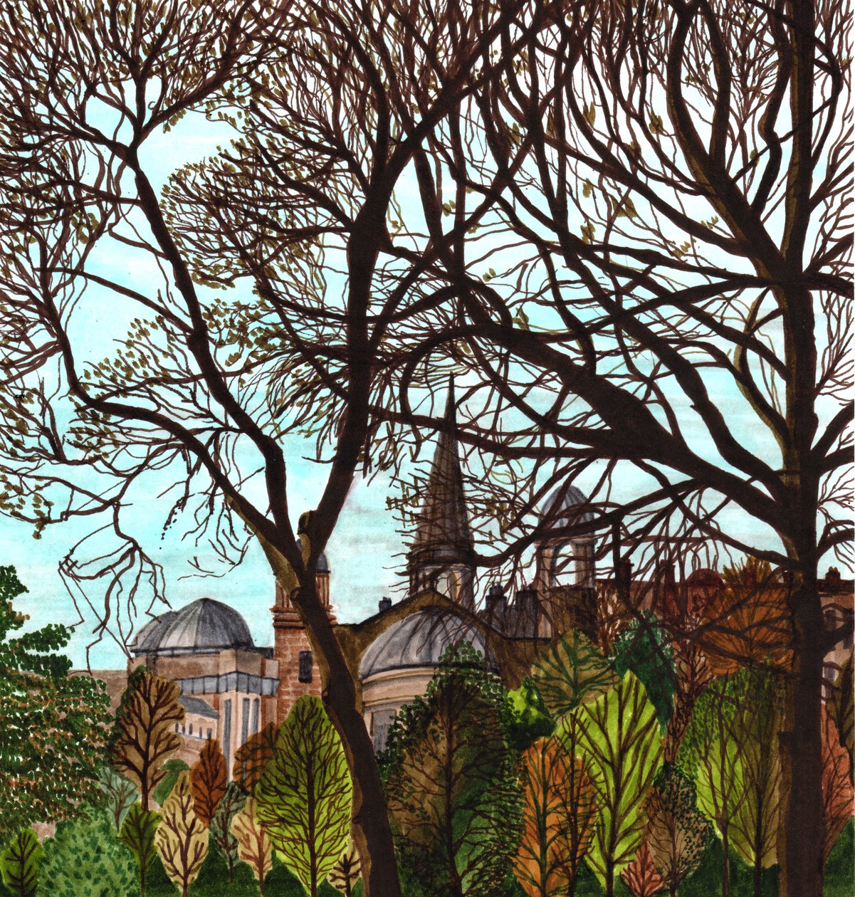 Édimbourg au printemps, 2020 - Charlotte Orr