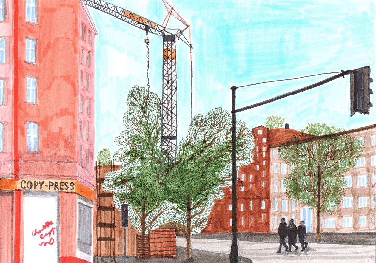Koloniestraße, 2017 - Charlotte Orr