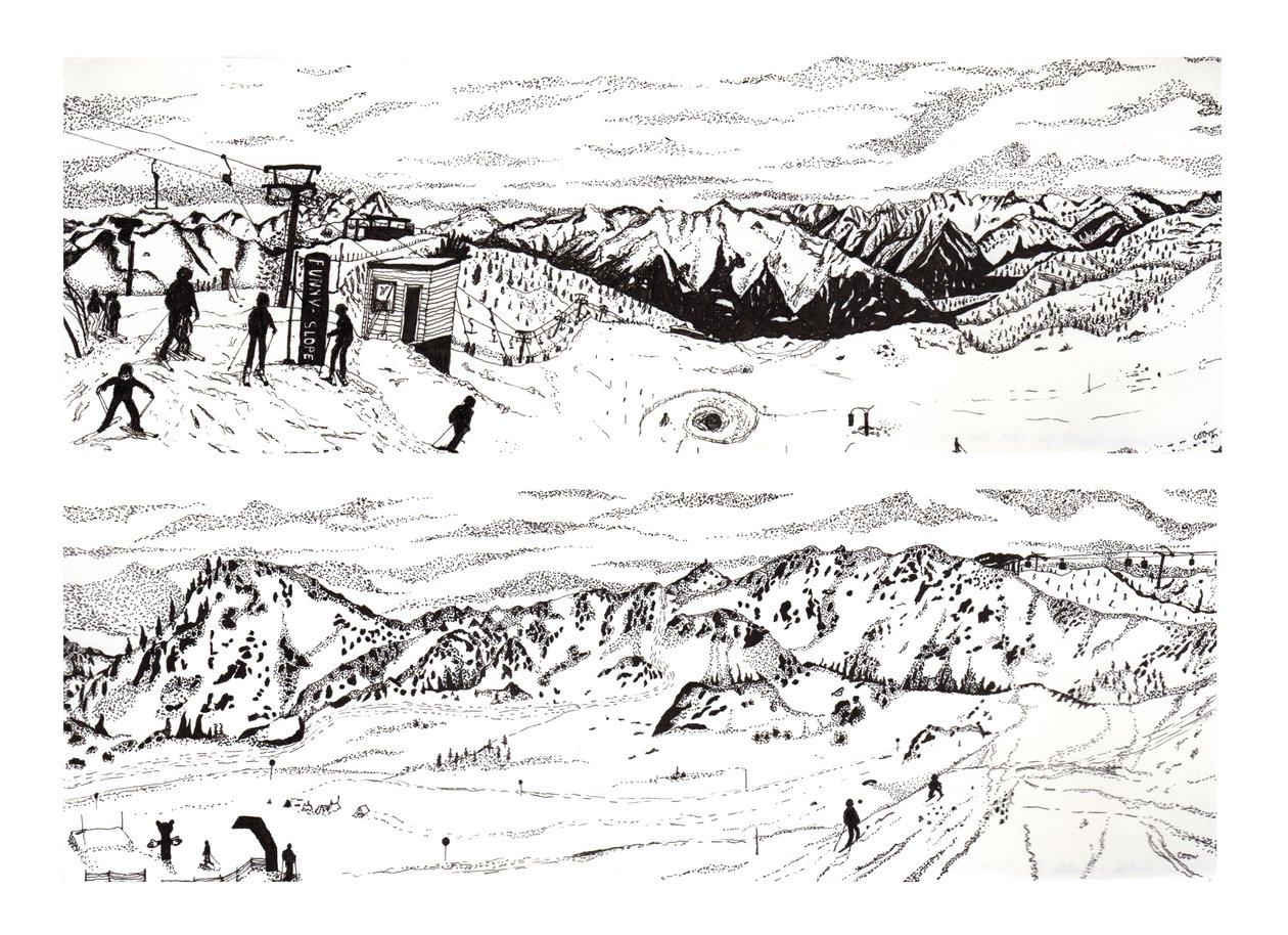 Ski en Autriche #3, 2020 - Charlotte Orr
