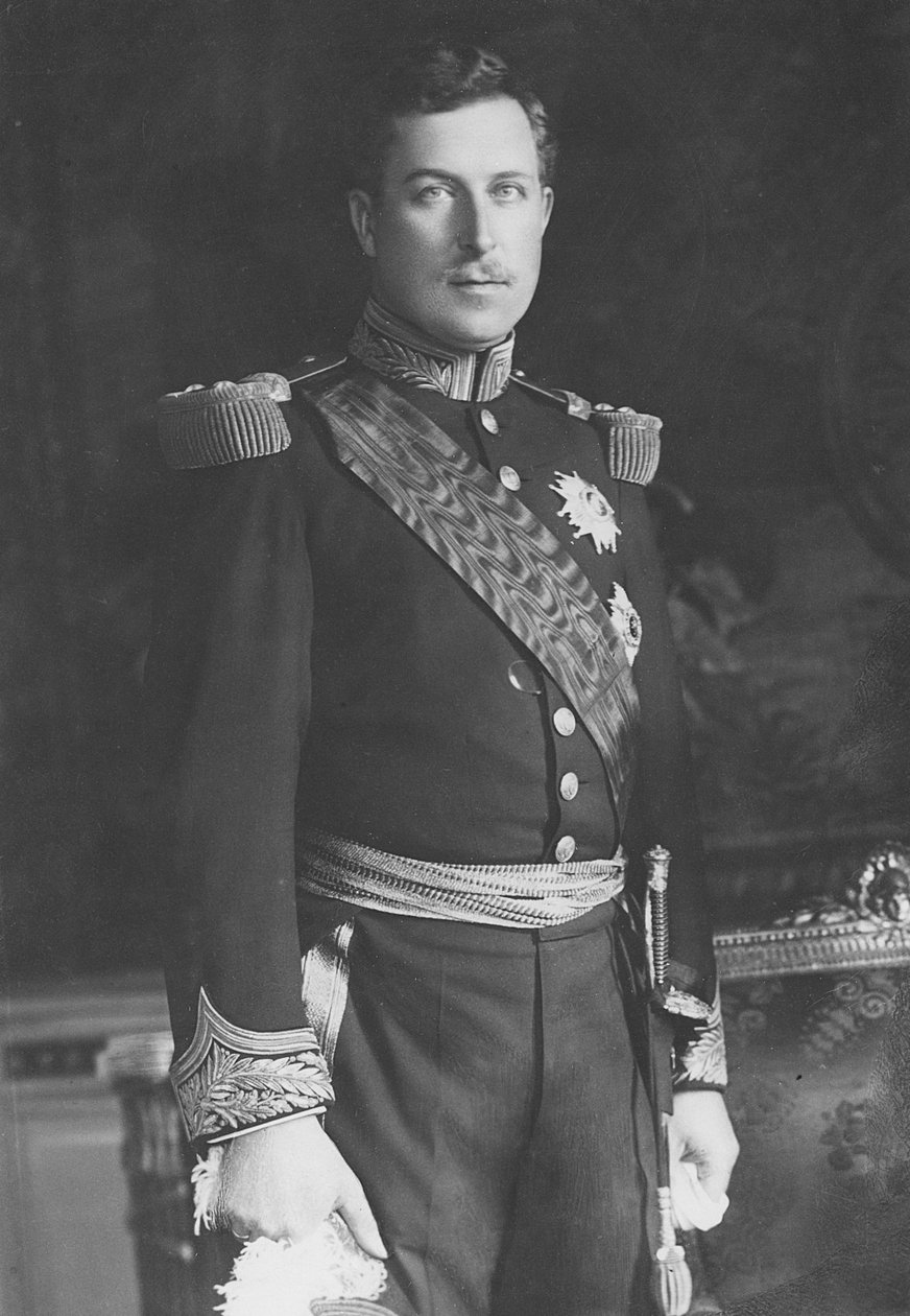 Albert Ier, roi des Belges | Cheri Rousseau | Estampe d'art