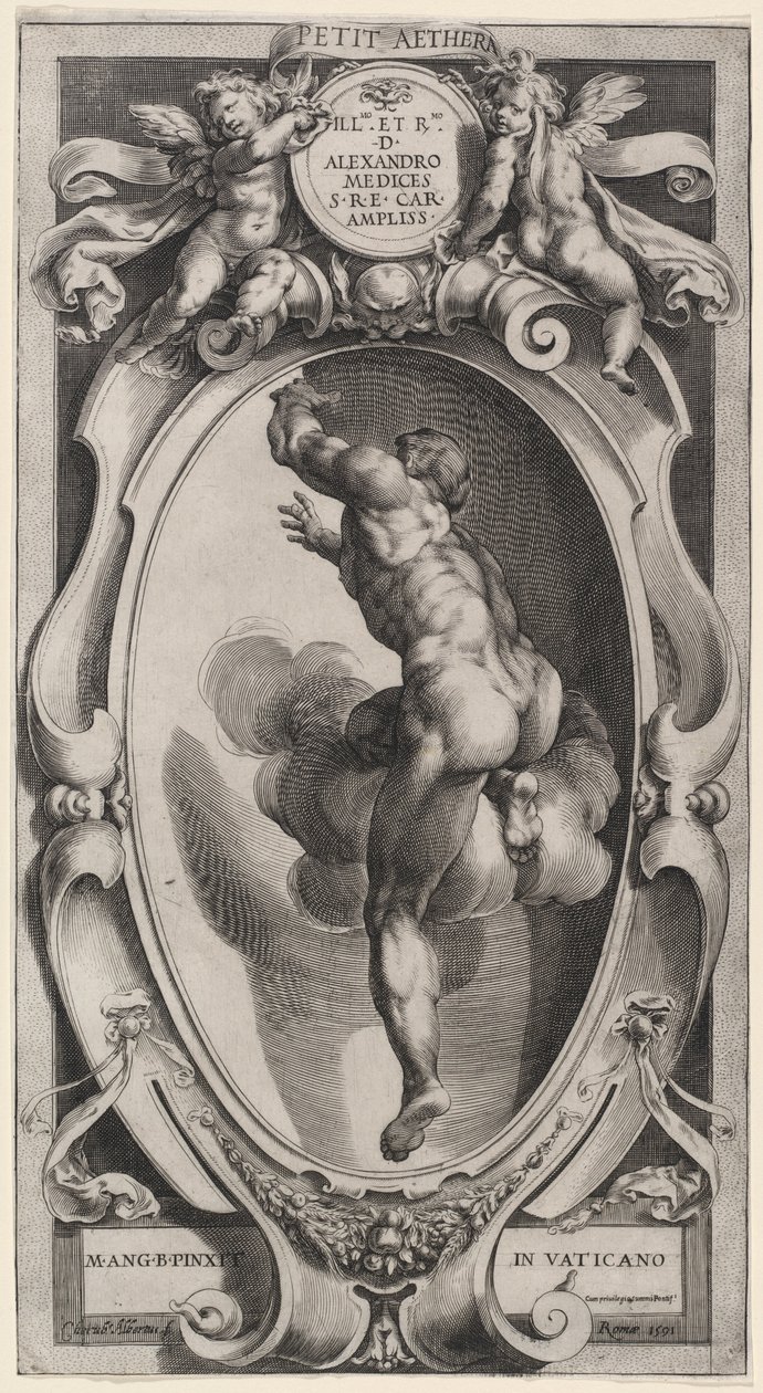 Un esprit béni, 1591 - Cherubino Alberti