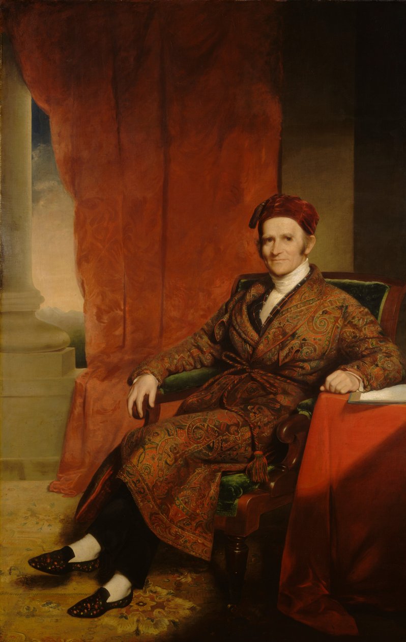 Amos Lawrence, vers 1845 (huile sur toile) - Chester Harding