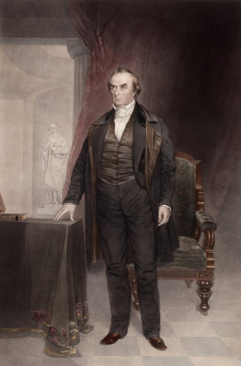 Portrait de Daniel Webster - Chester Harding