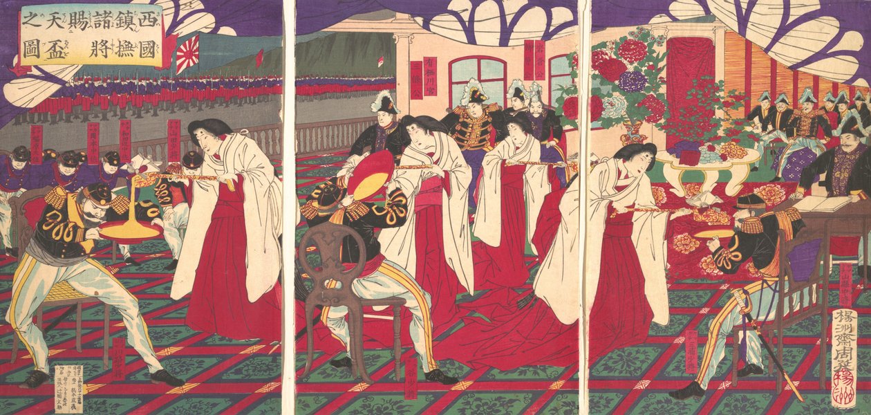 Illustration des commandants qui ont pacifié l
