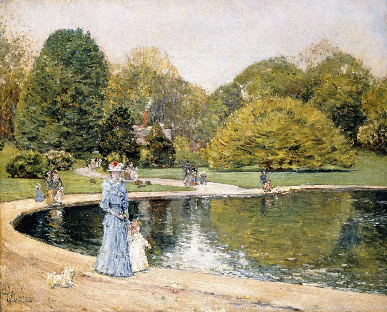 Central Park - Childe Frederick Hassam