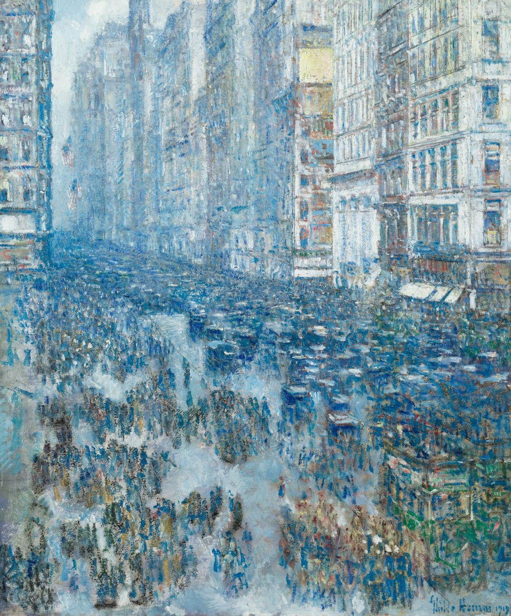 Cinquième Avenue - Childe Frederick Hassam