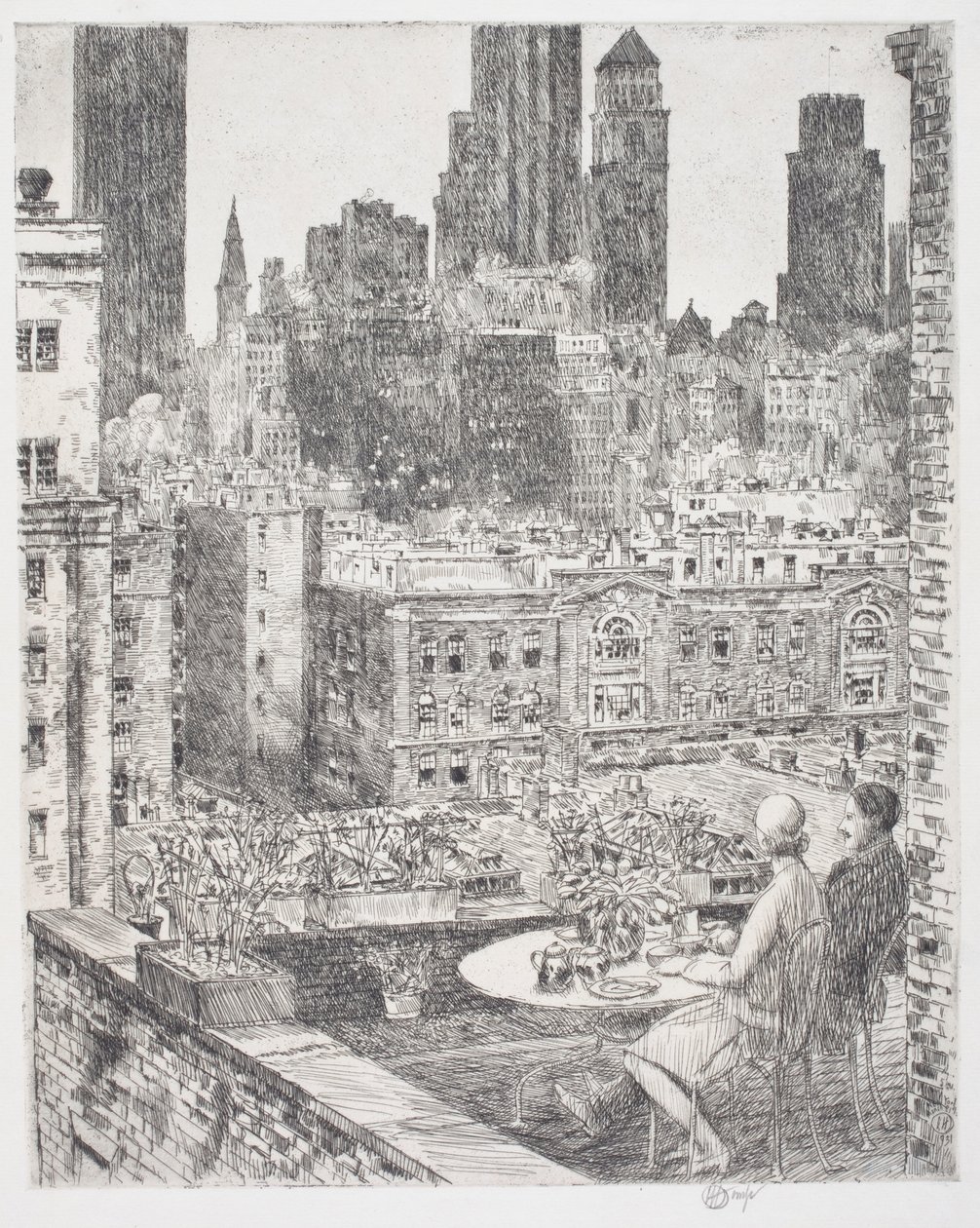 Printemps à New York - Childe Frederick Hassam
