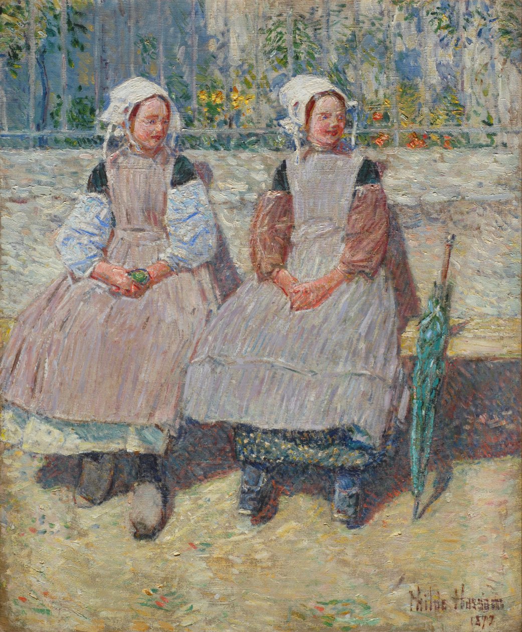 À la lumière du soleil - Childe Hassam