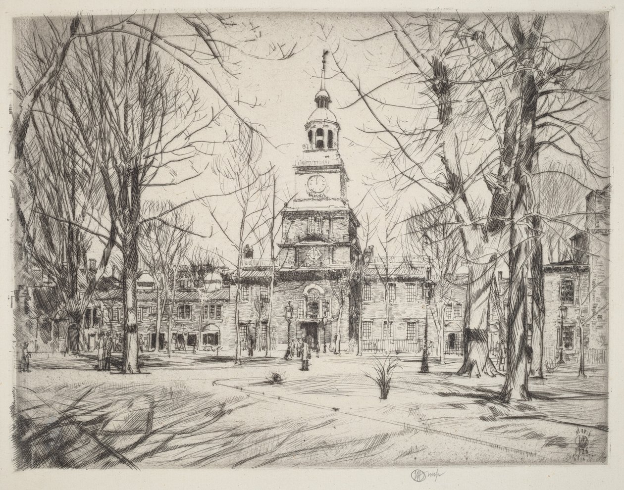 Independence Hall - Childe Hassam
