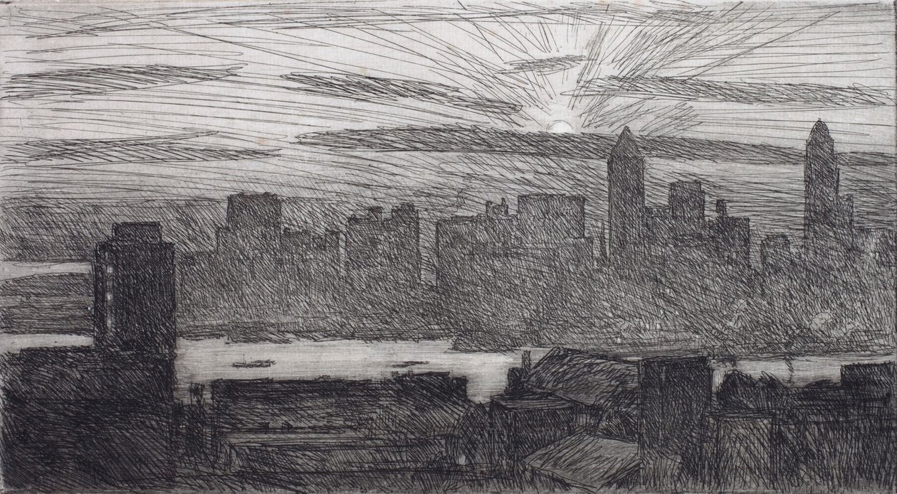 Manhattan - Childe Hassam