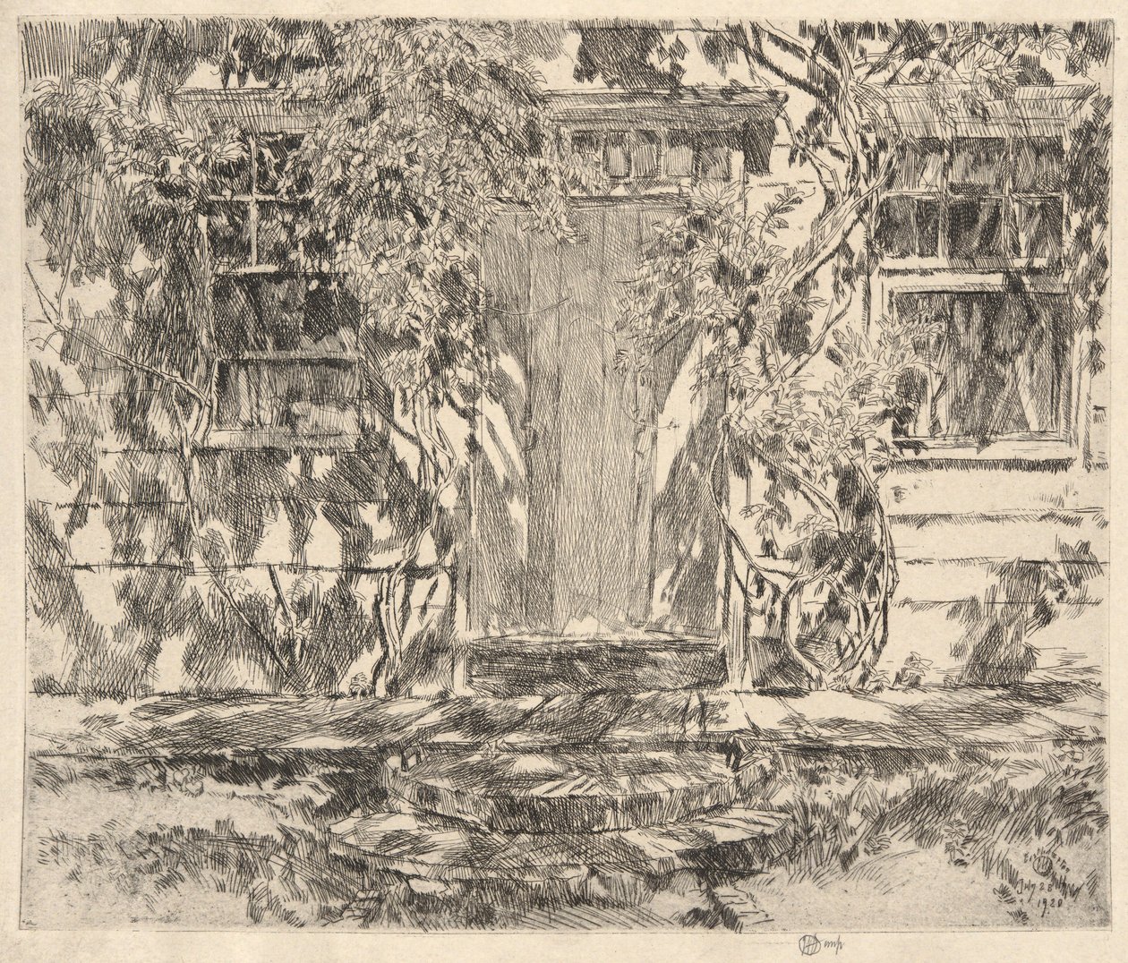 Vieille Porte, Easthampton, 1920 - Childe Hassam