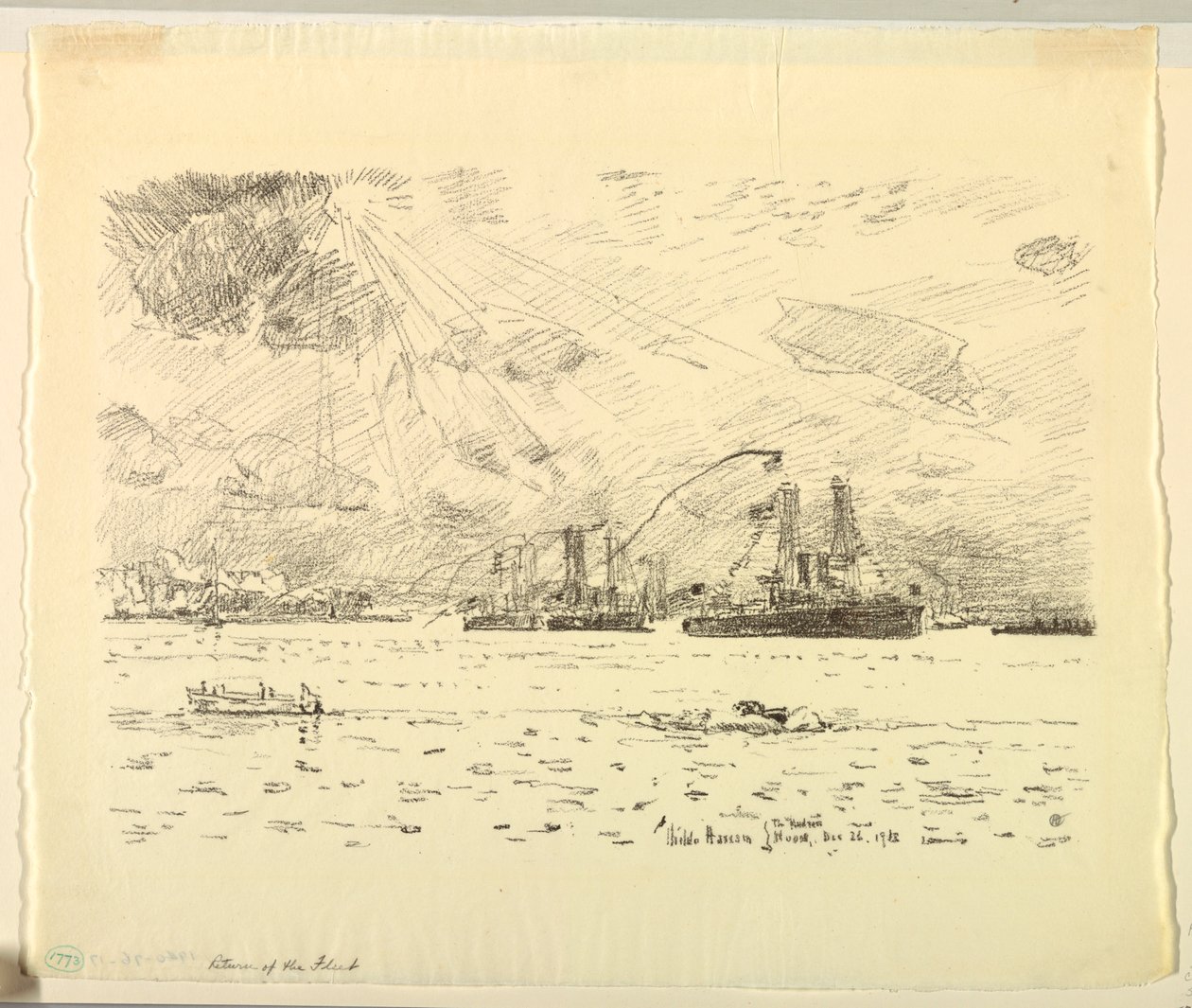 Retour de la Flotte - Childe Hassam