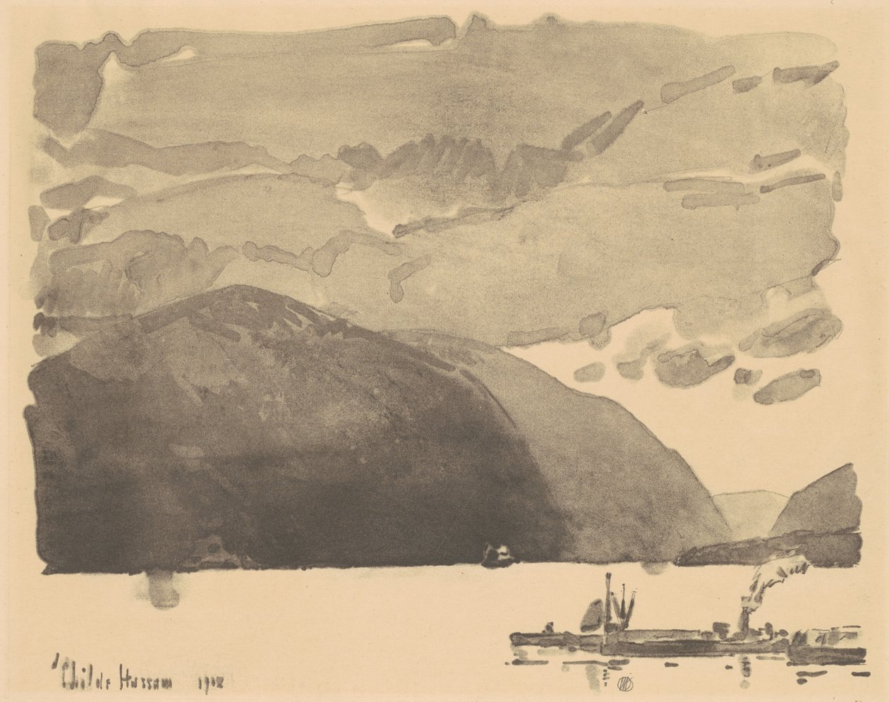 Roi de la tempête - Childe Hassam