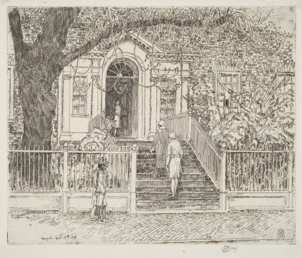 La Chase House - Childe Hassam