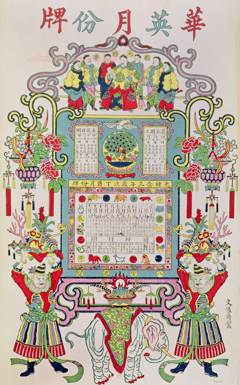 Calendrier pour l