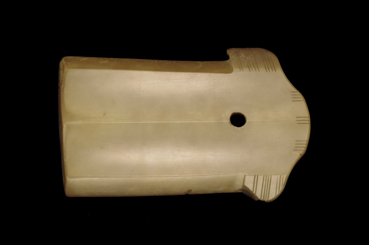 Fragment de hachette (ge) fin de la dynastie Shang au début de la dynastie Zhou occidental, XIIe-Xe siècle av. J.-C. - Chinese School