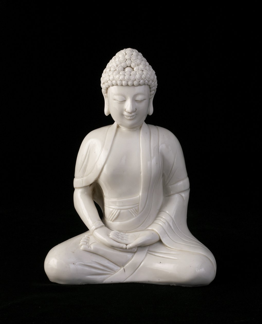 Bouddha assis, province du Fujian, dynastie Ming ou Qing - Chinese School