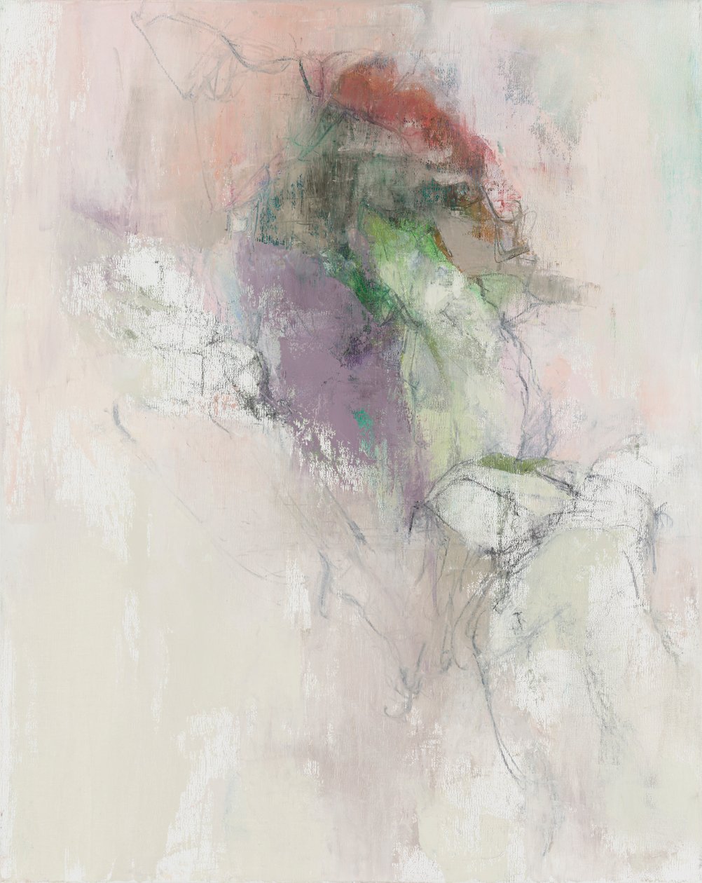 Composition abstraite, série de formes organiques, 2019 - Ching Fun Tso