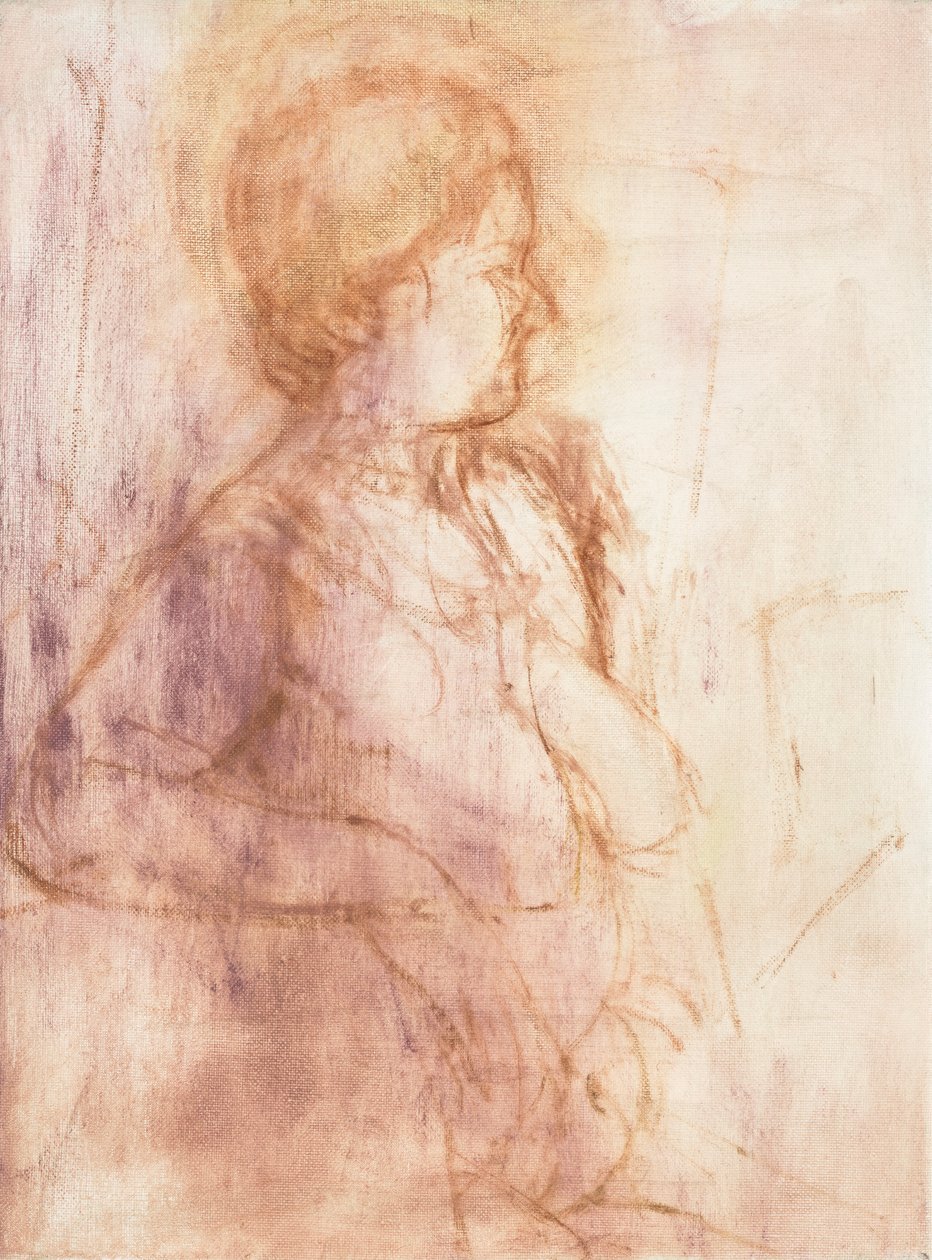 Étude de peinture de vie, Tanya (huile sur toile de lin) - Ching Fun Tso
