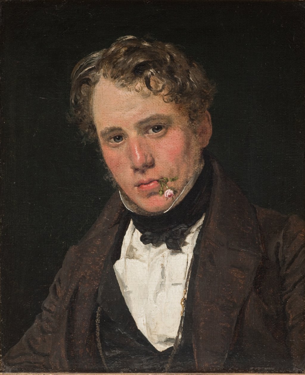 Portrait du peintre Wilhelm Marstrand - Christen Købke