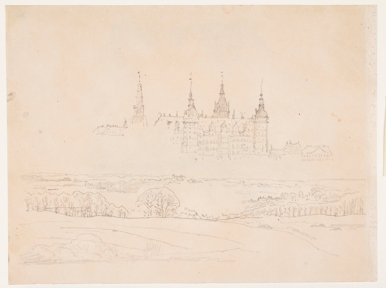 Étude pour la Glyptothèque "Paysage d