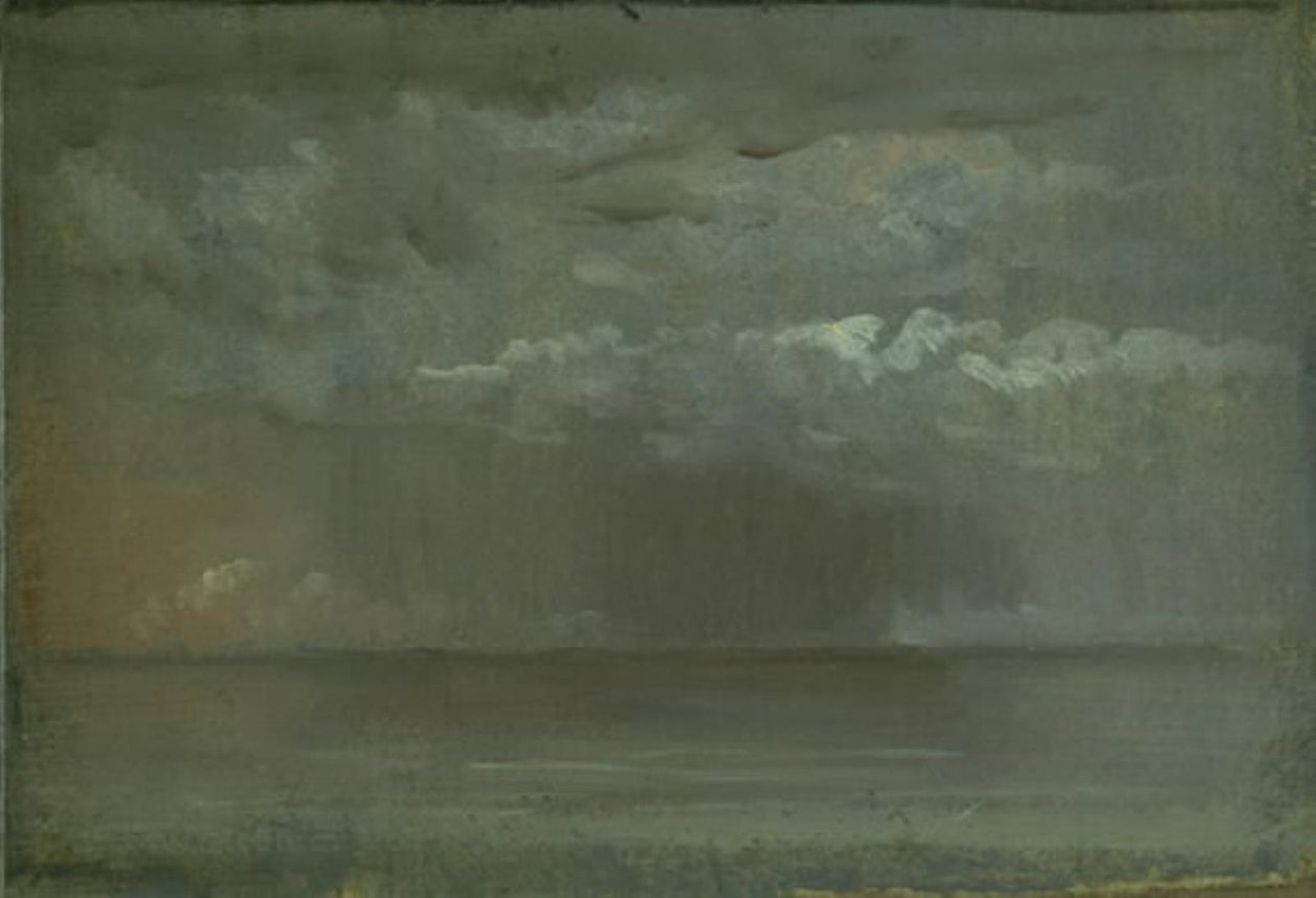 Étude de nuages sur la mer - Christen Købke