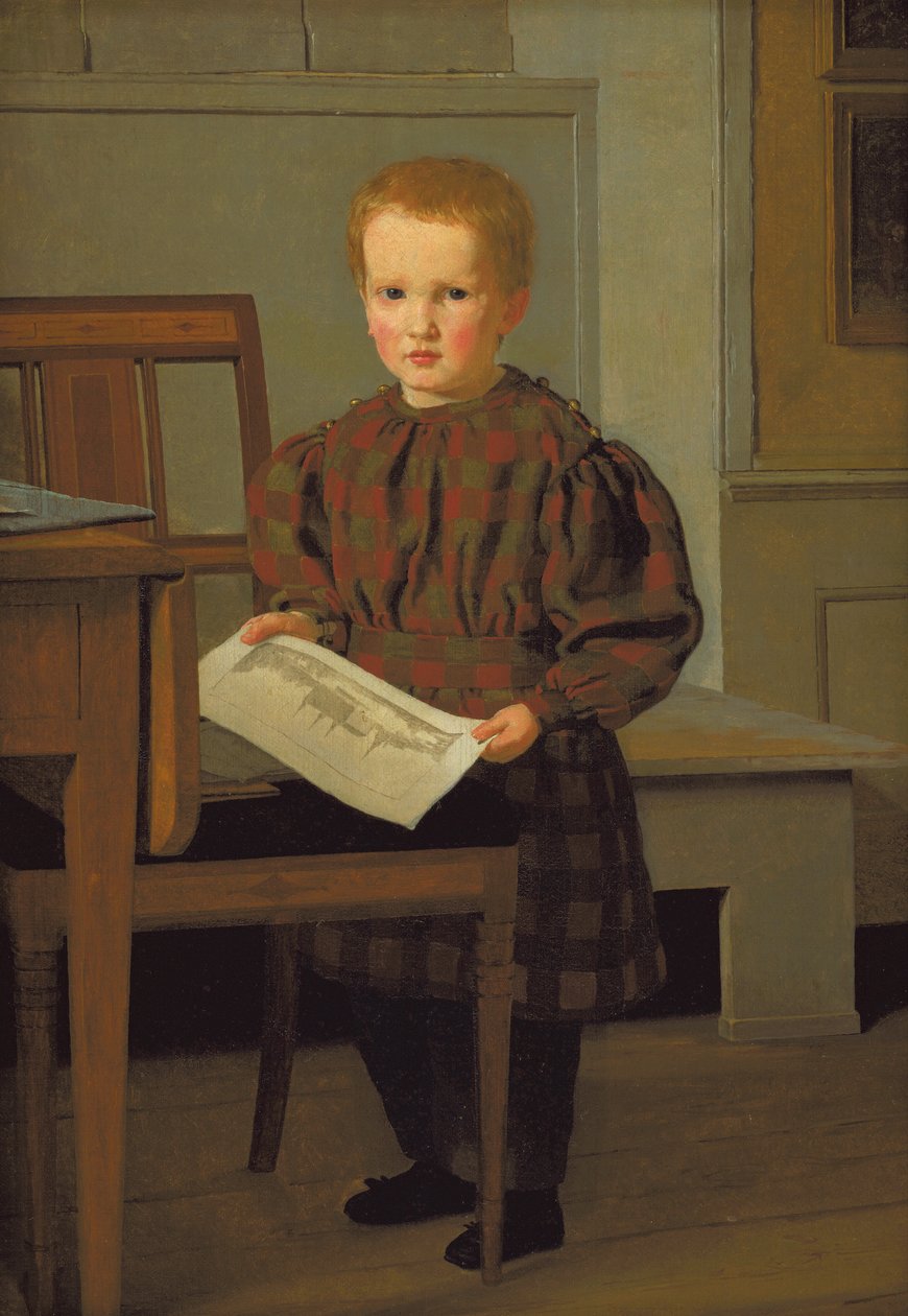Le fils du peintre C.W. Eckersberg, Julius, dans l