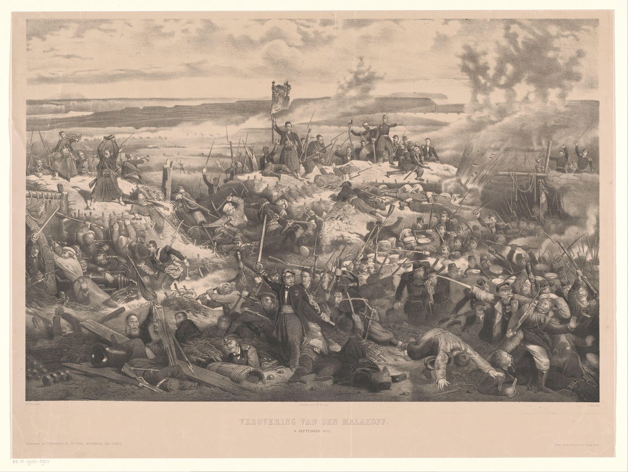 Bataille de Malakoff. Prise de Malakoff. 8 septembre 1855 - Christiaan Bos
