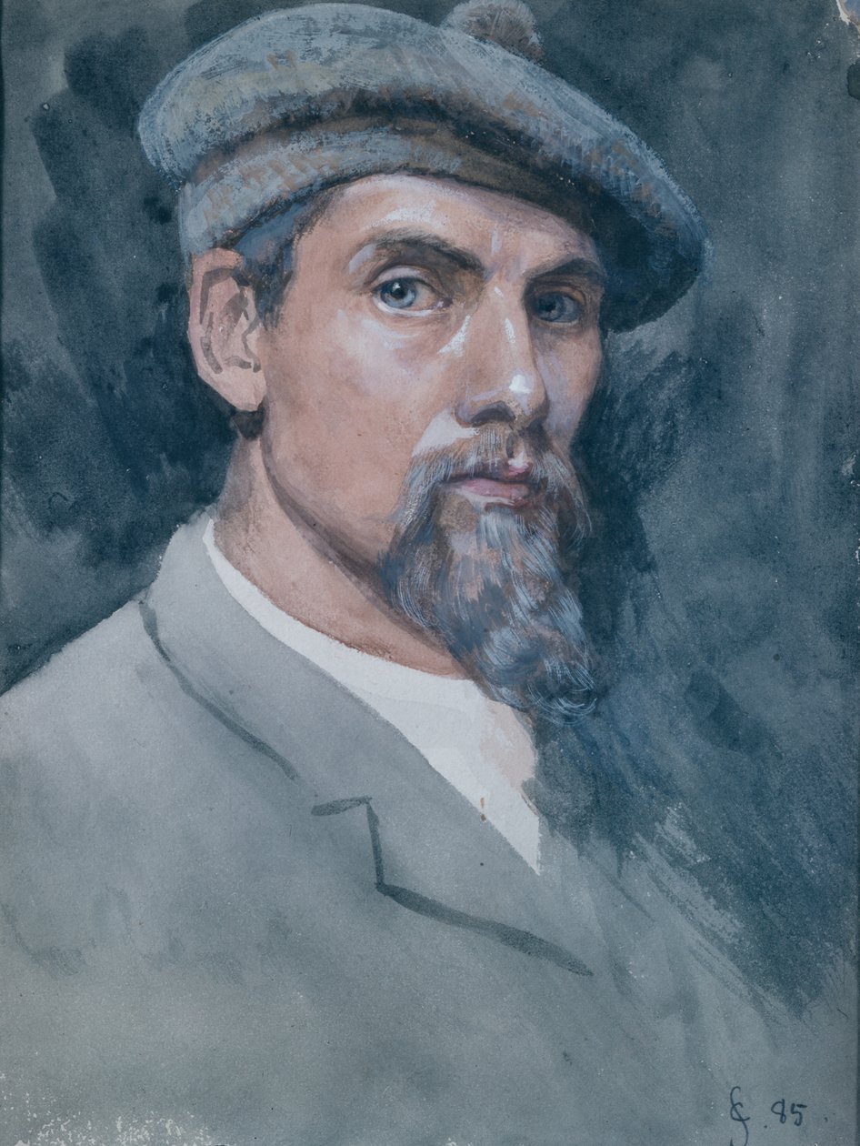 Autoportrait - Christian Eriksen Skredsvig