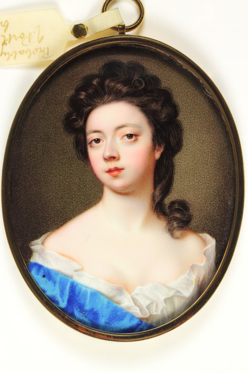 Une dame appelée Jane Martha Temple, Comtesse de Portland - Christian Friedrich Zincke