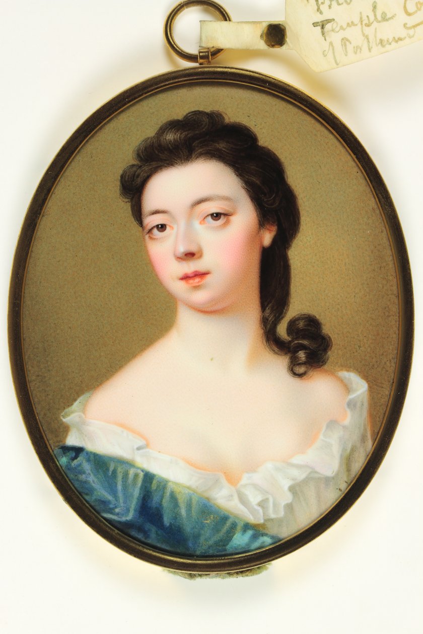 Jane Martha Temple, Comtesse de Portland - Christian Friedrich Zincke