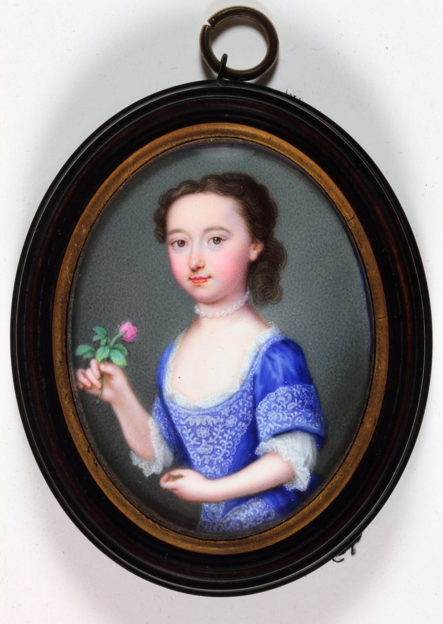 Lady Elizabeth Cavendish Bentinck, plus tard Marquise de Bath - Christian Friedrich Zincke